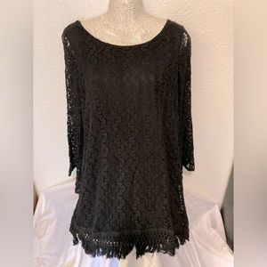 Forever 21 macrame mini-dress